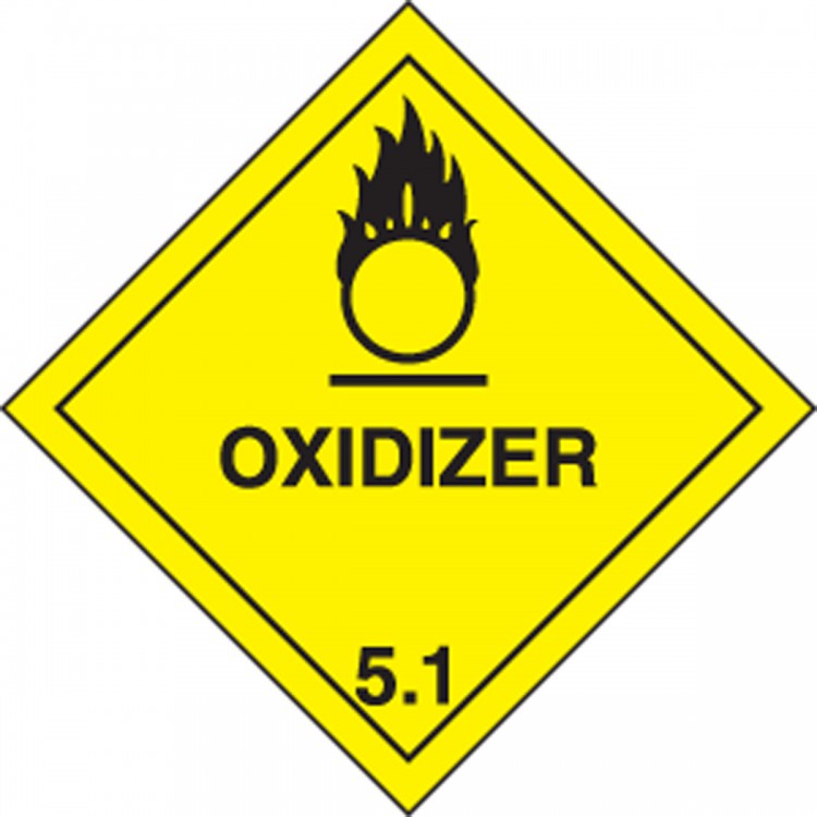 Hazardous - Oxidizing Substances - Oxidizer
